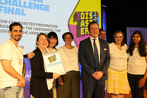 Disaster Challenge Final runner up, 'Beacons of Hope'.